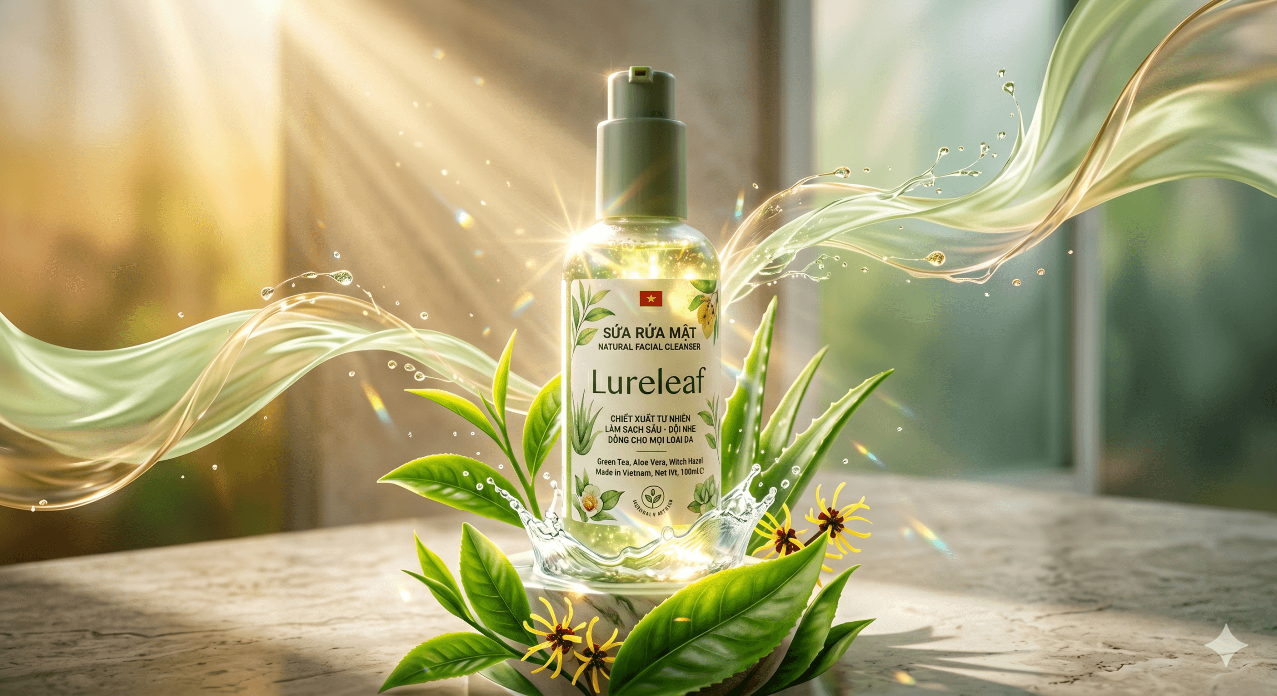 Sữa Rửa Mặt Lureleaf Chính Hãng – Giải Pháp Sạch Sâu, Dịu Nhẹ Cho Mọi Loại Da
